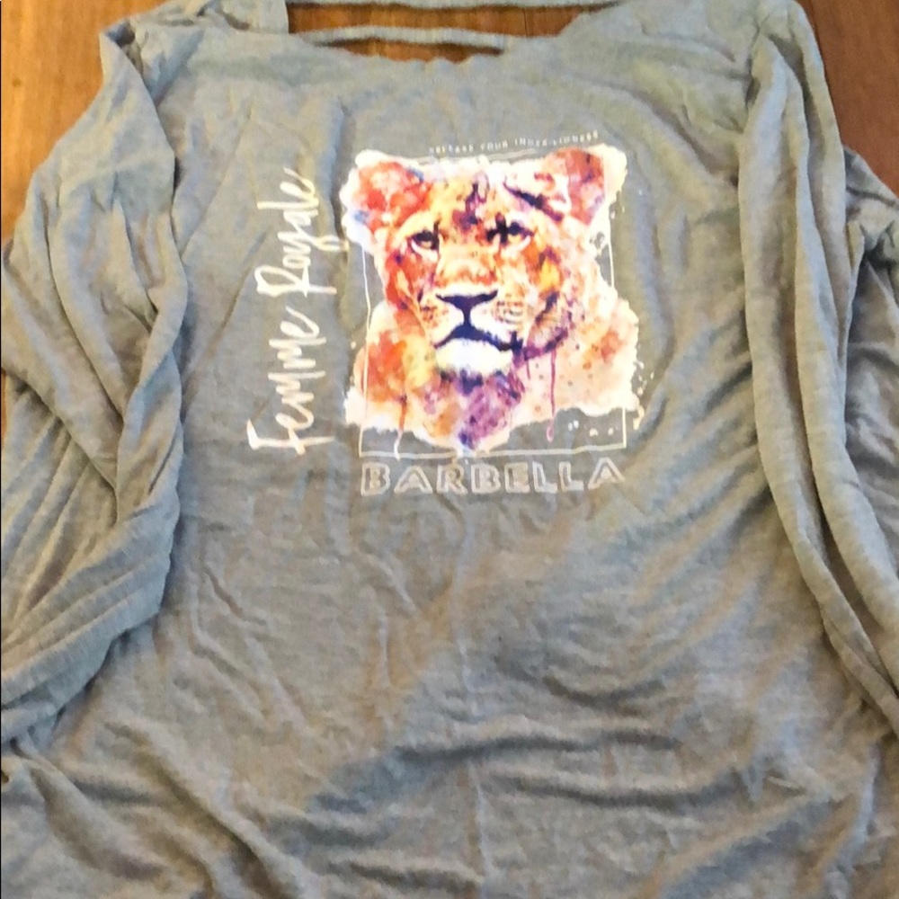 Femme fatale open back long sleeve